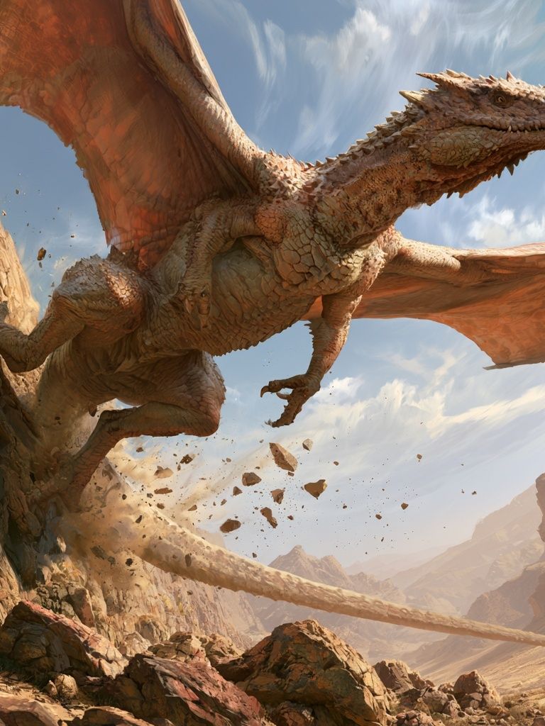 Dragon Canyon Flight Poster. poster detail