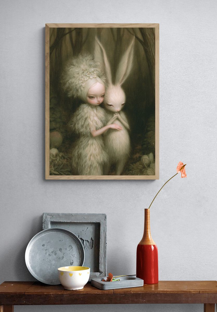Forest Dream Companion Print. — room view 3