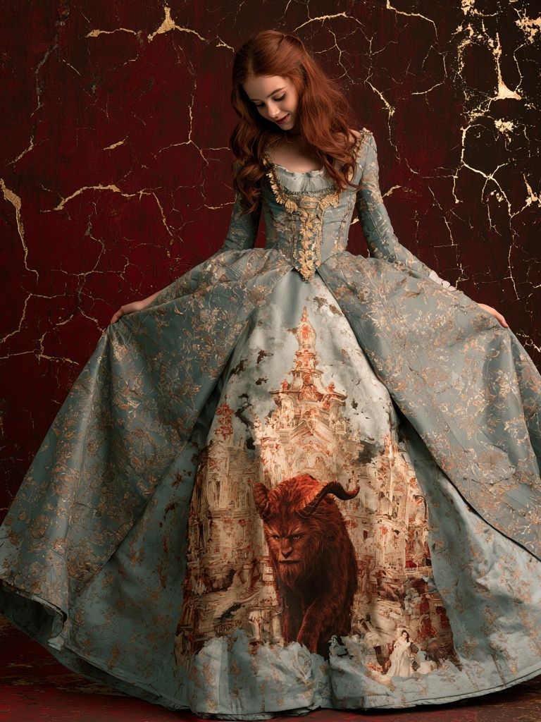 Gothic Fantasy Gown Poster. poster detail