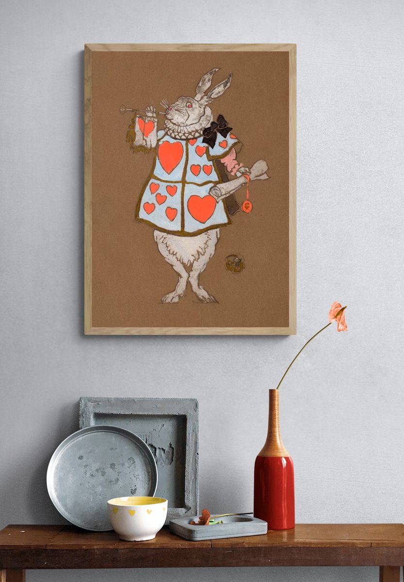 White Rabbit Herald's Costume Design. — room view 3