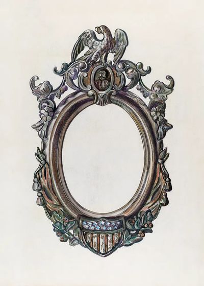 Picture Frame (ca. 1937) Katherine. poster print
