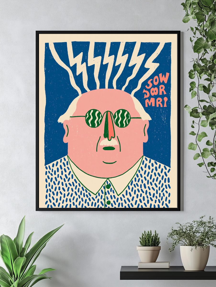 Sow Your Mr. Poster. — room view 4