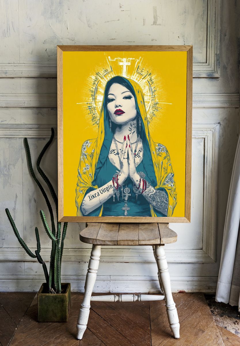 Like a Virgin — Illustration Print. — room view 1
