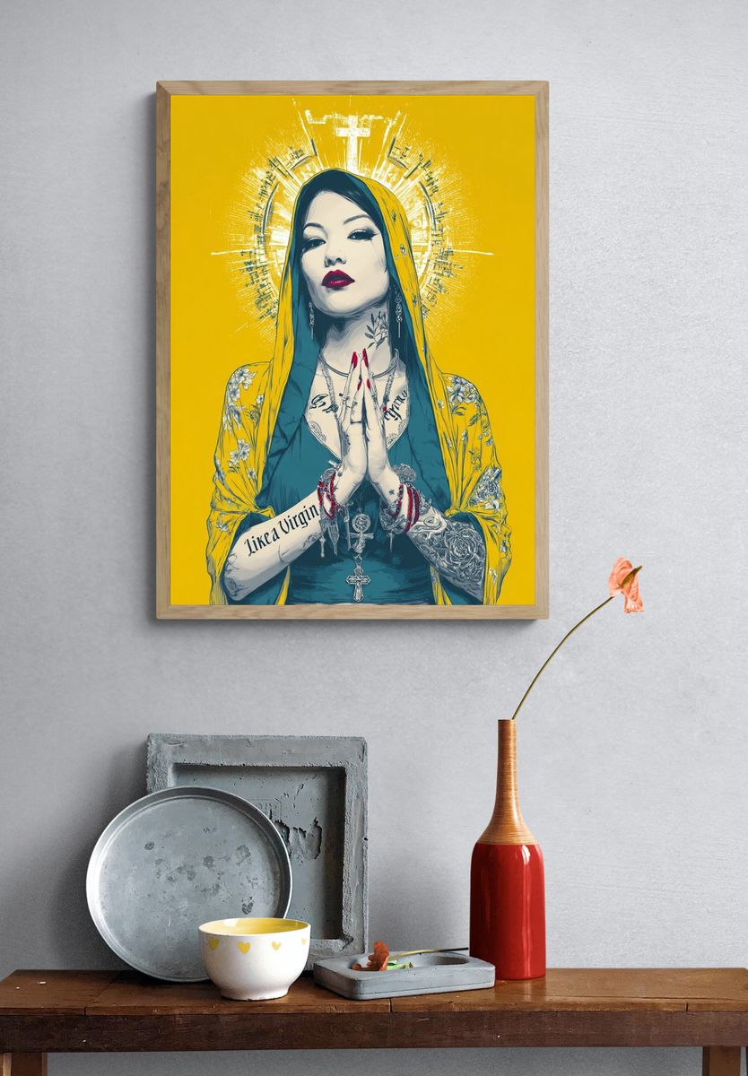 Like a Virgin — Illustration Print. — room view 3