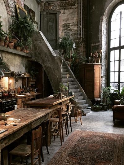 Rustic Loft Interior Photography Poster. poster