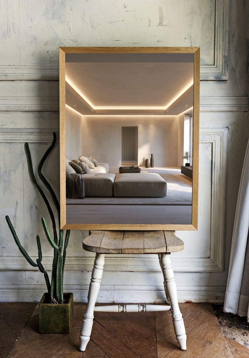 Minimalist Luxury Living Room Print. room preview