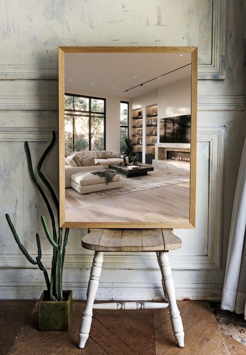 Modern Luxury Living Room Photography Poster. — room view 1