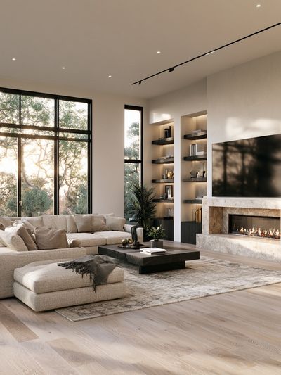 Modern Luxury Living Room Photography Poster. poster print