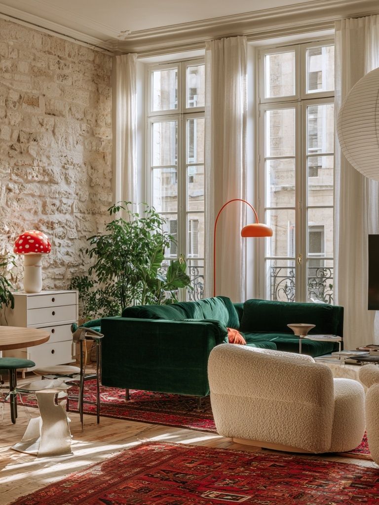 Parisian Loft Interior Photography Poster. poster — photography art