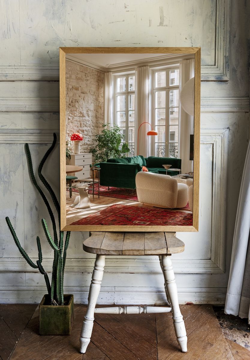 Parisian Loft Interior Photography Poster. room preview