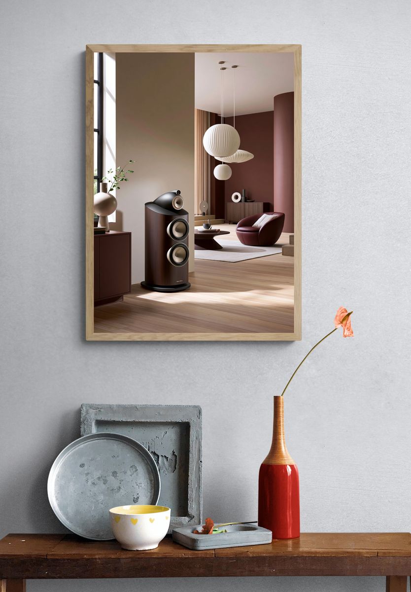 Modern Luxury Interior Photography Poster. — room view 3