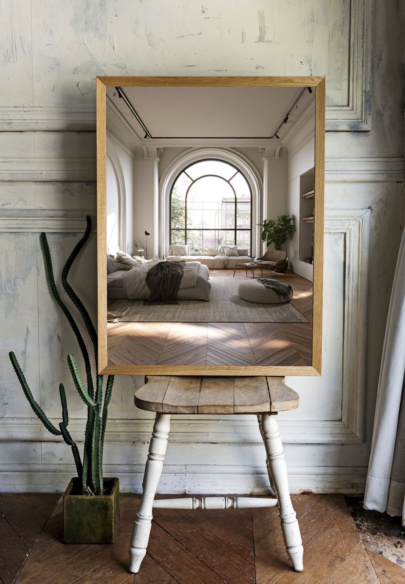 Elegant Arched Interior Photography Poster. room preview