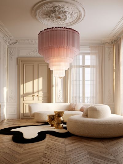 Parisian Luxury Interior Photography Poster. poster print