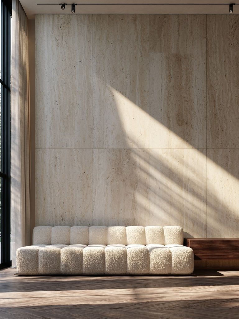 Sunlit Minimalist Interior Photography Poster. poster detail