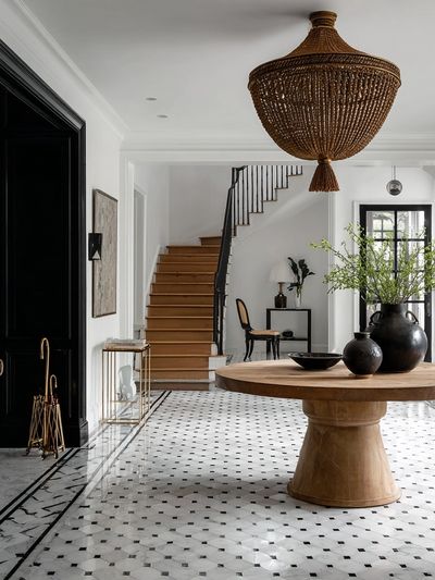 Elegant Entryway Interior Photography Poster. poster