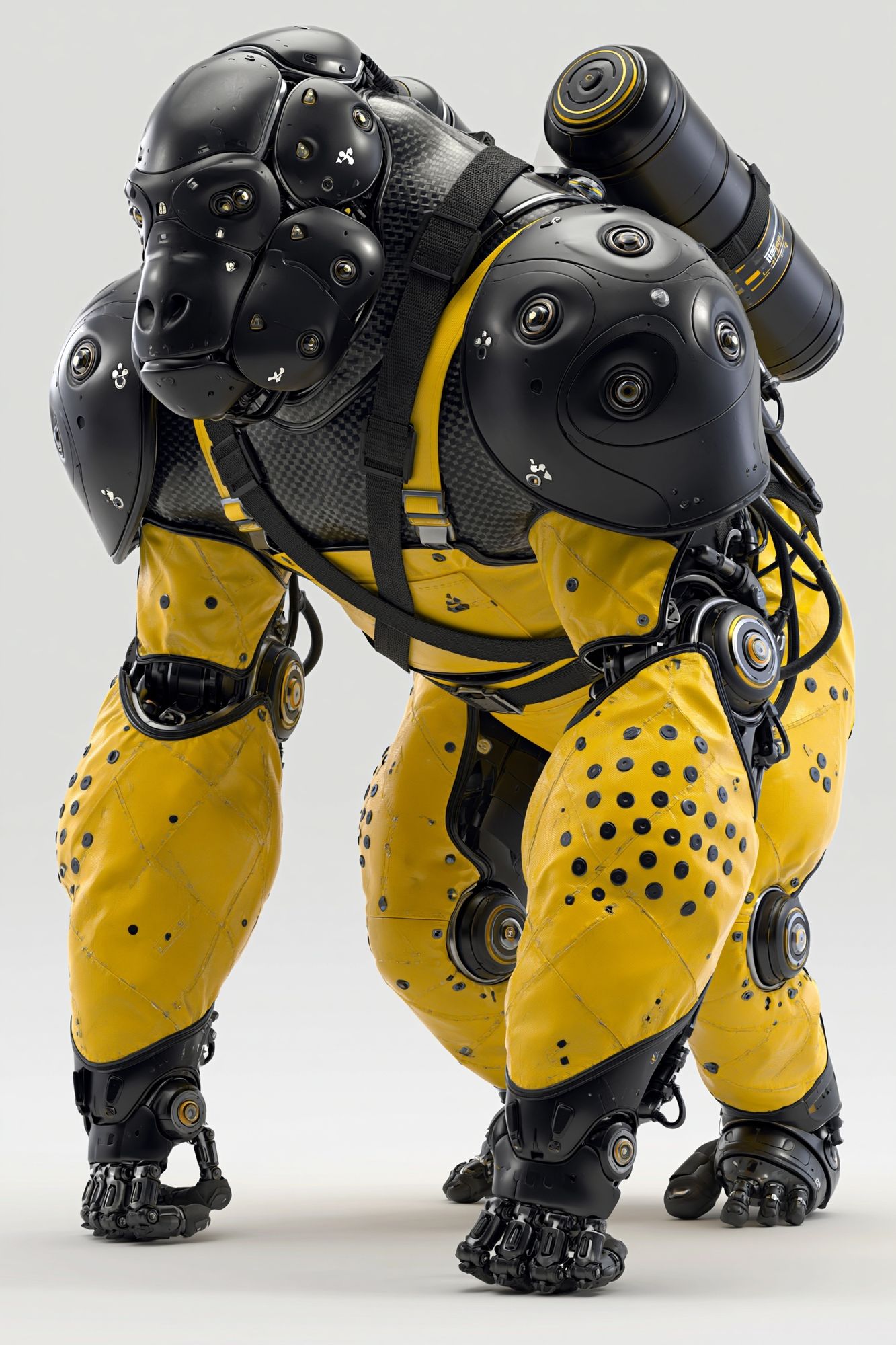 Industrial Robot Gorilla Poster. poster detail