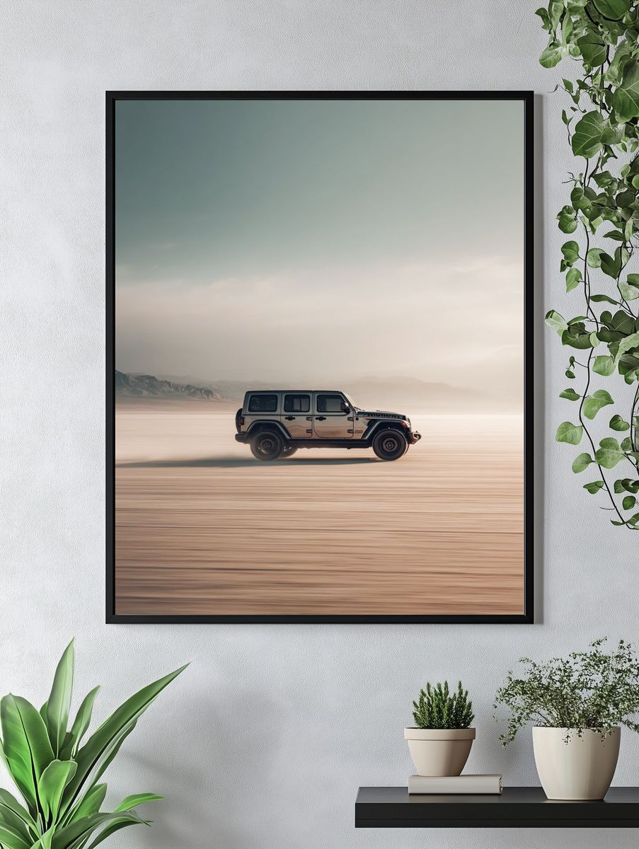 Jeep Adventure Photography Poster. — room view 4