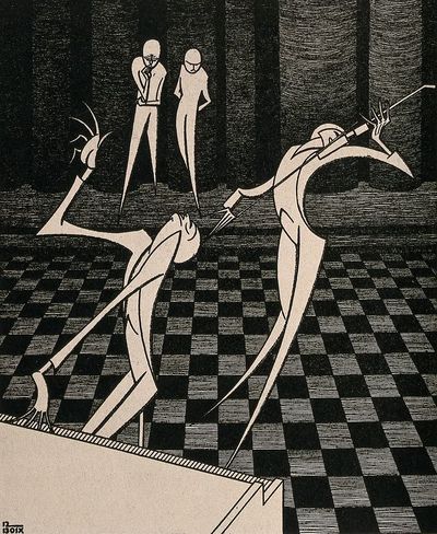 Abstract Jazz Performance Poster. poster