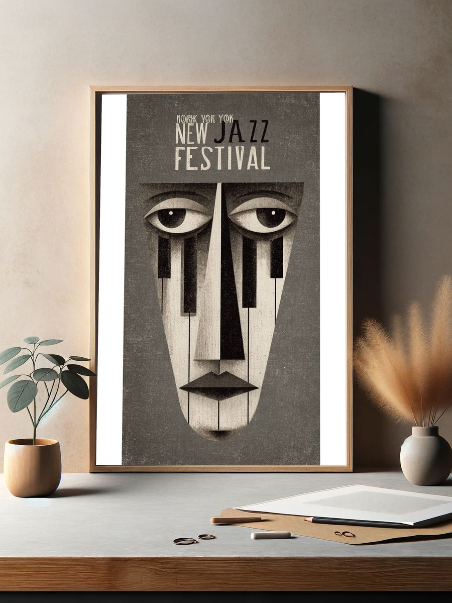 New Jazz Festival Poster. — room view 2