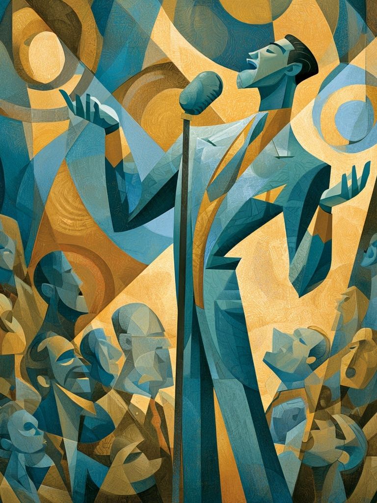 Jazz Singer — Fine-Art Print. poster detail