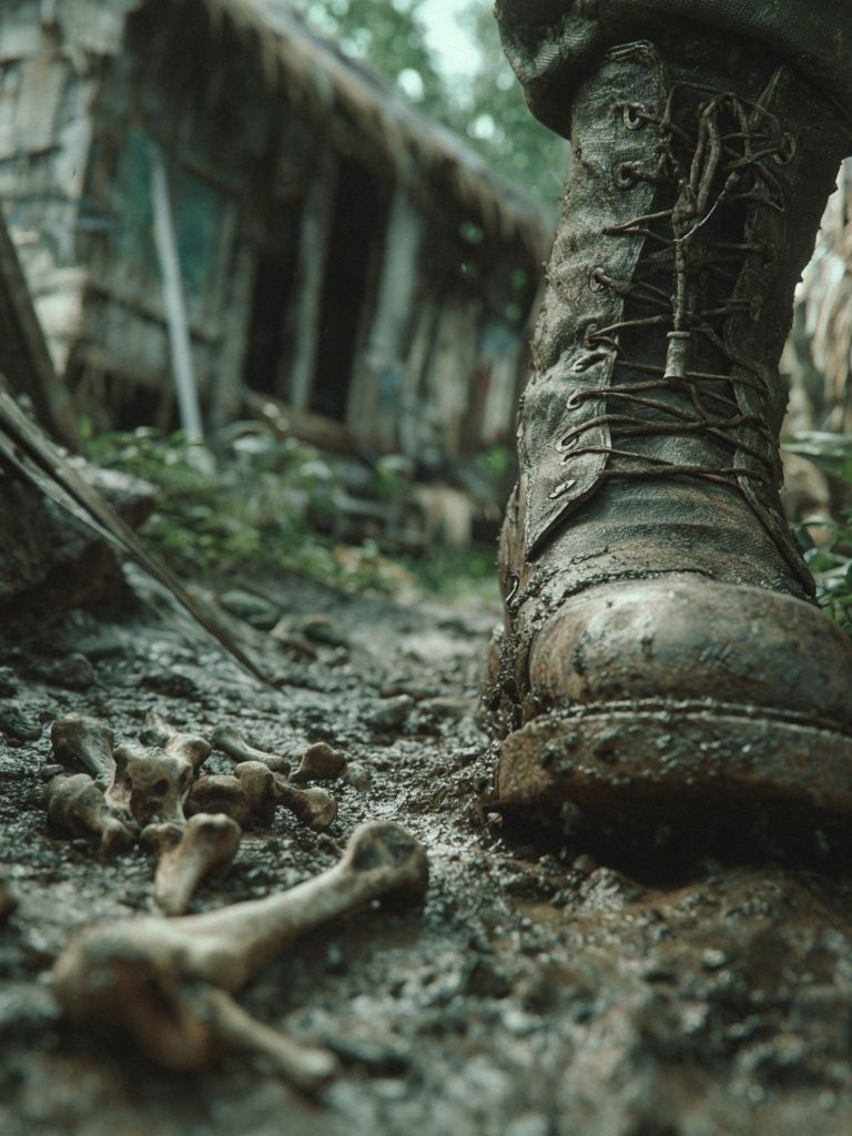 Muddy Jungle Boot Photography Poster. poster — photography art