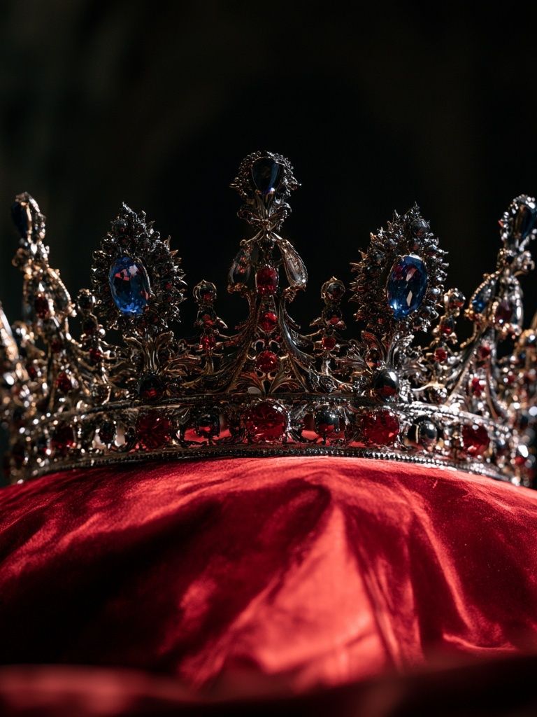 Jeweled Crown Photography Poster. poster detail