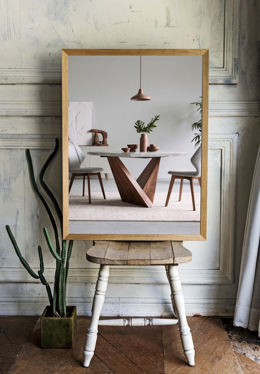 Japandi Dining Room Photography Poster. room preview