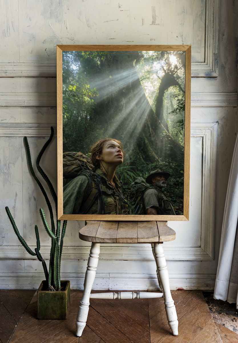 Explorers in the Jungle — Adventure Print. — room view 1