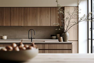 Minimalist Japandi Kitchen Poster.