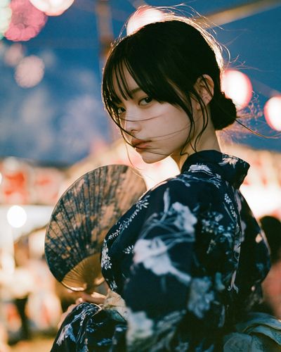 Japanese Portrait Photography Poster.
