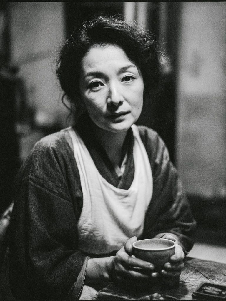 Japanese Portrait Photography Poster. poster — photography art