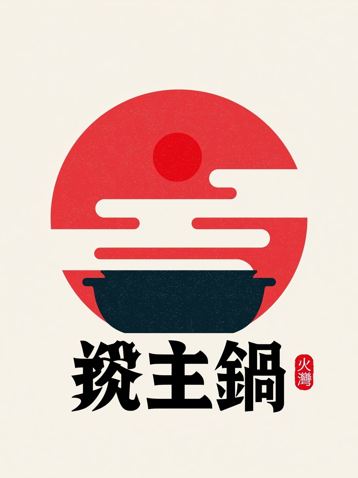Japanese Hot Pot Typography Print. poster detail