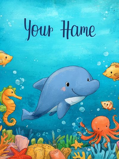 Underwater Friends Nursery Poster. poster