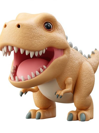 Cute T-Rex Cartoon Poster.