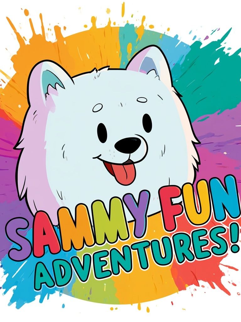 Sammy Fun Adventures Cartoon Poster. poster — kids art