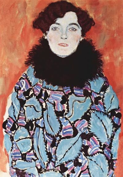 Gustav Klimt 's Portrait Johanna. poster print