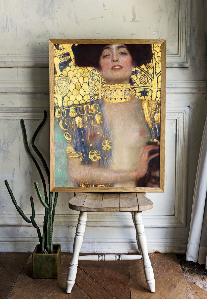 Gustav Klimt 's Judith Head. — room view 1