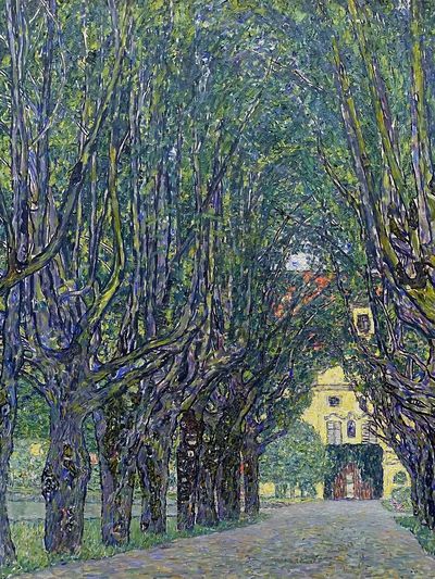 Gustav Klimt 's Allee Schloss. poster print