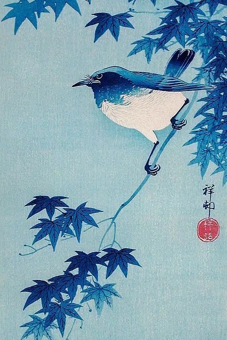 Robin Maple Branch (1935) Ohara. poster detail