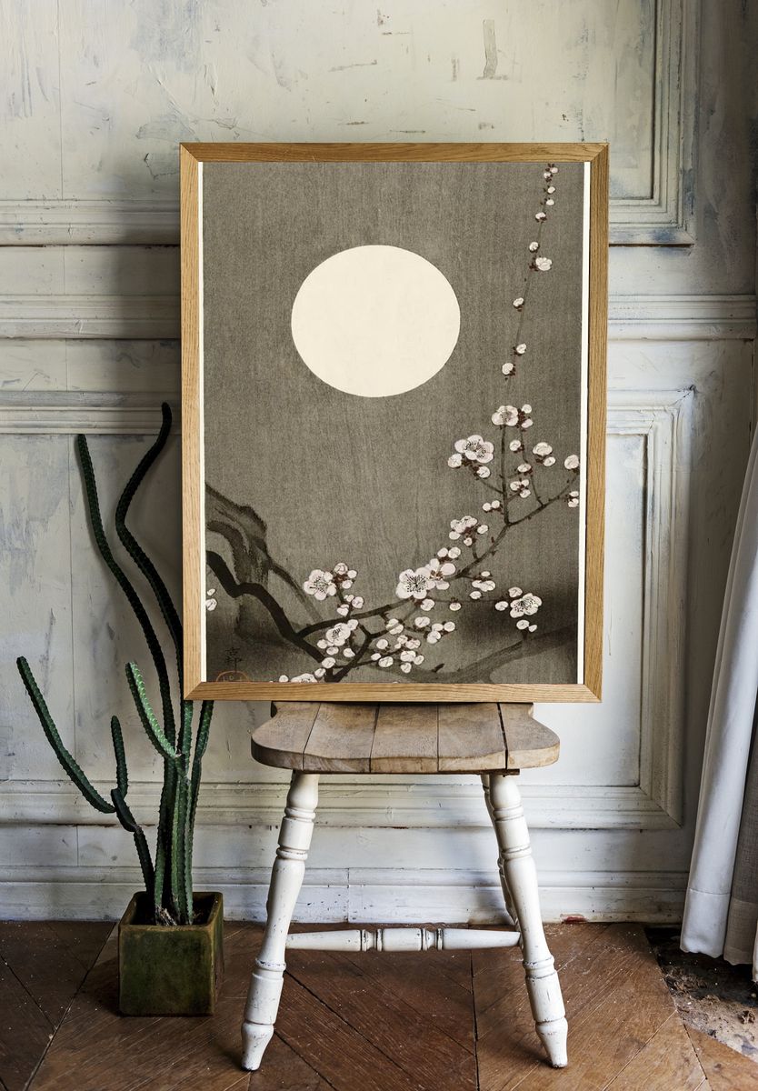 Blooming plum blossom full moon. — room view 1