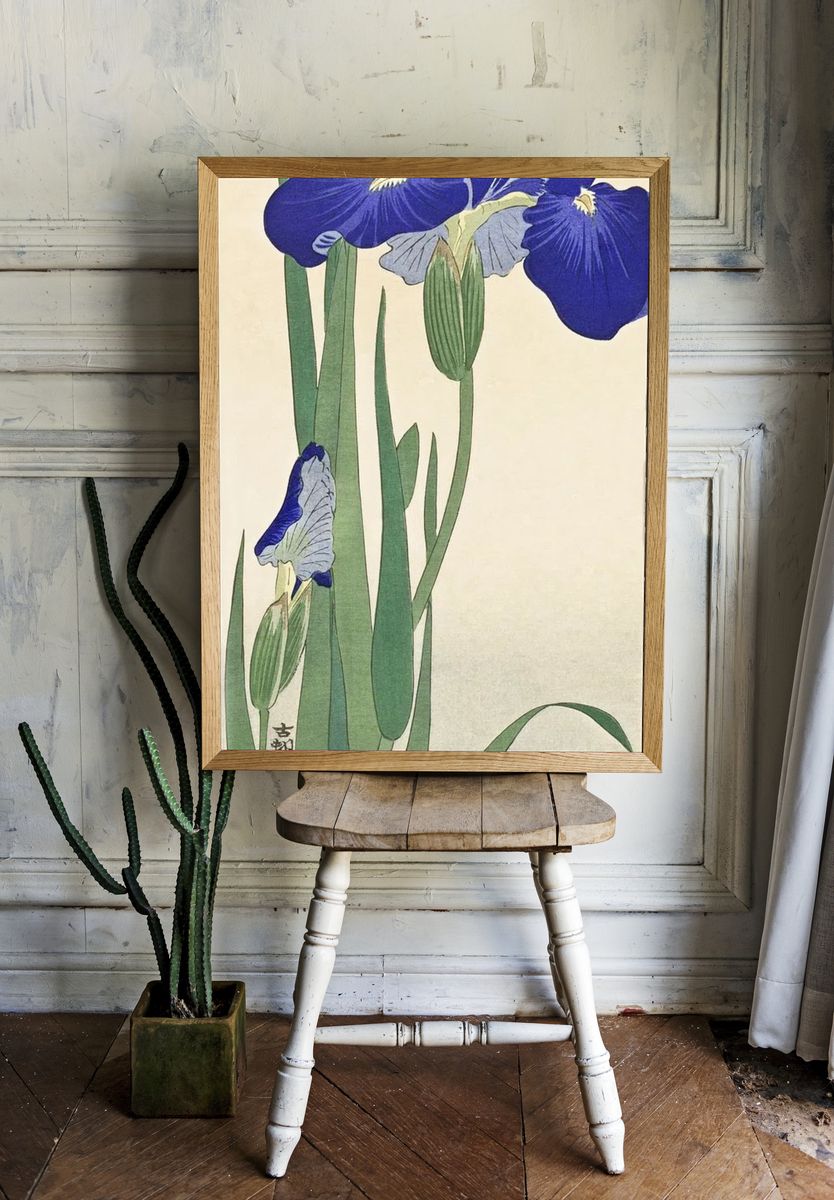 Blue Irises (1900 - 1930). — room view 1