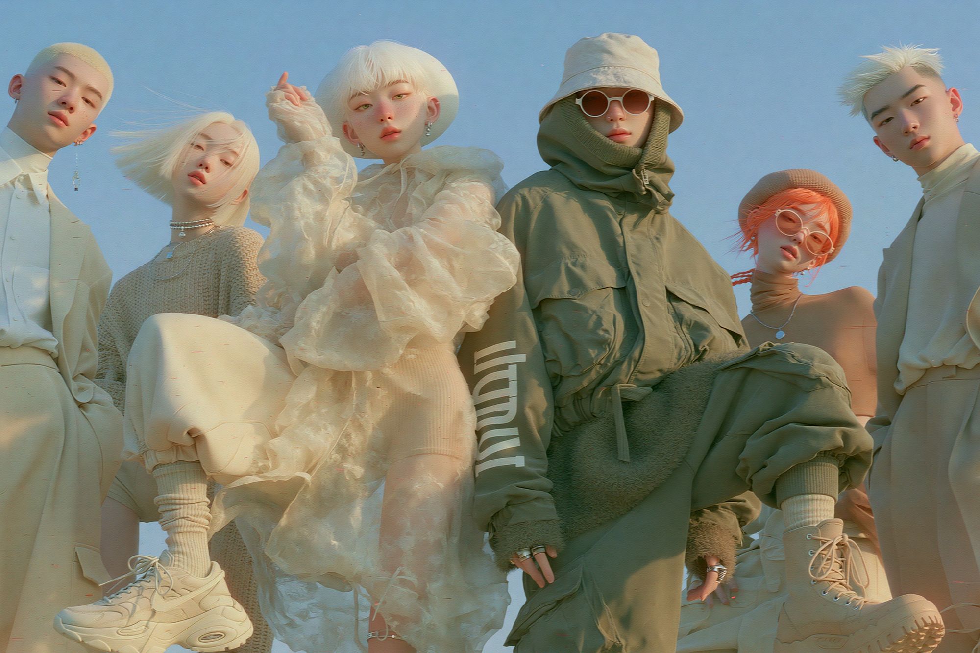 K-Pop Fashion Crew Photography Poster. poster detail