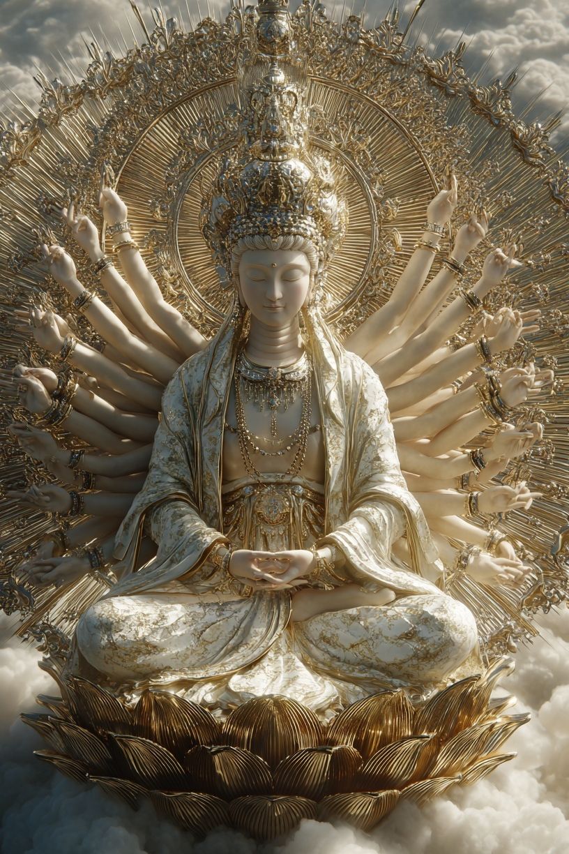 Kuan Yin — Fine Art Print. poster — fine-art art