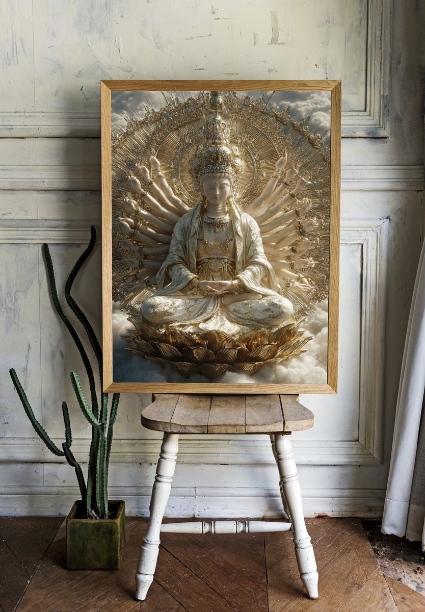 Kuan Yin — Fine Art Print room preview