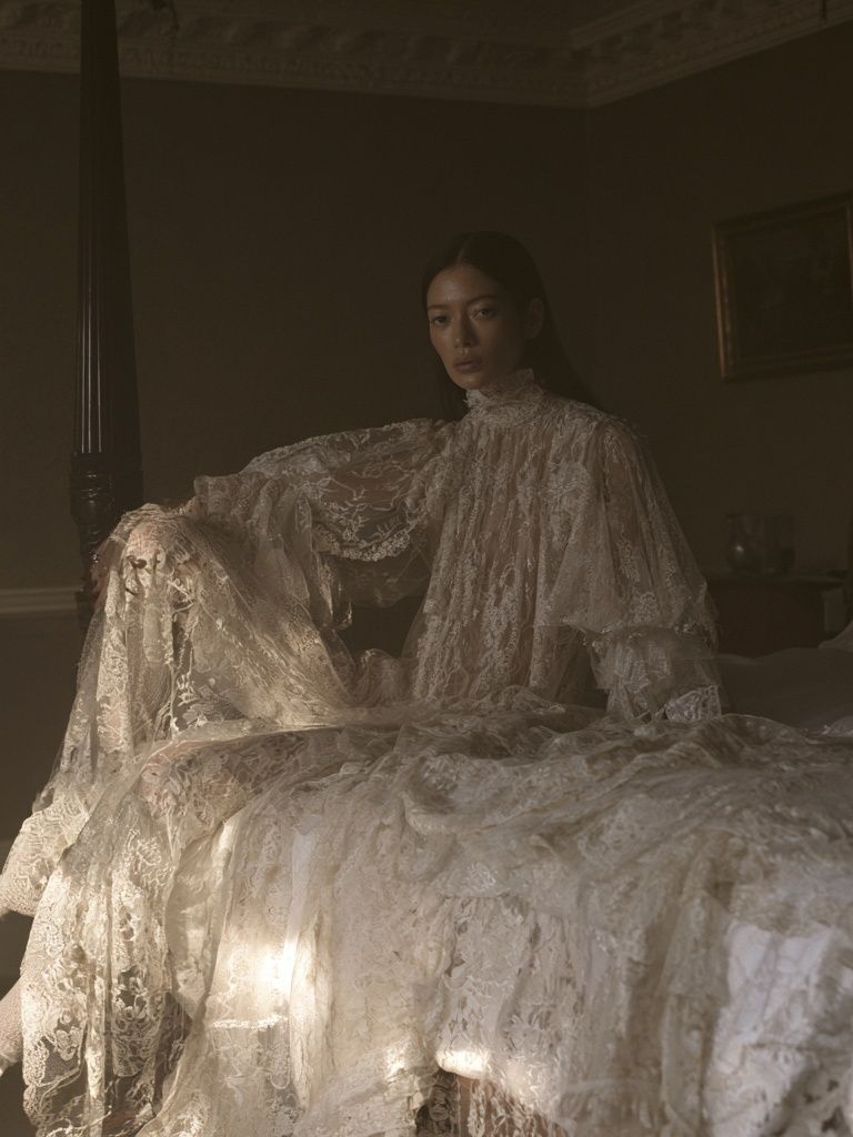 Lace Portrait Photography Poster. poster — photography art