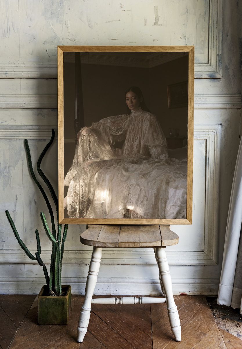 Lace Portrait Photography Poster. room preview