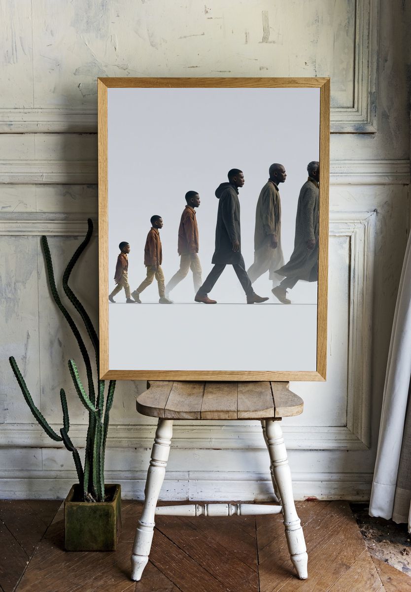 Life Stages Photography Poster. room preview