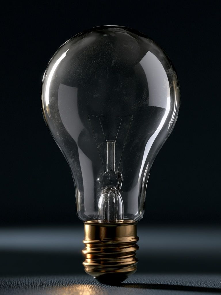 Light Bulb Photography Poster. poster — photography art