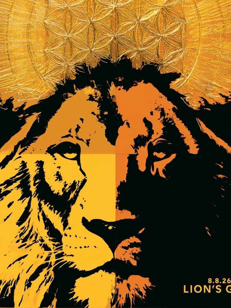 Lion's Gate Pop Art Poster. poster detail