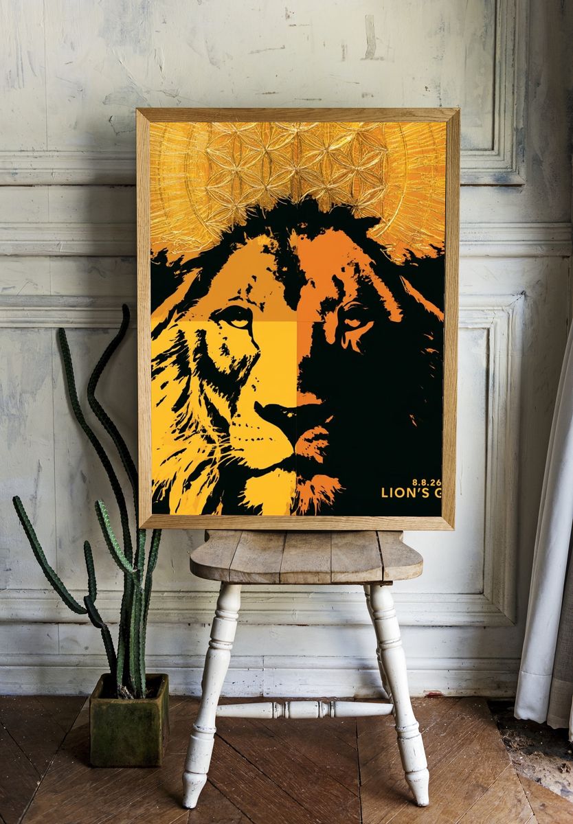 Lion's Gate Pop Art Poster. — room view 1